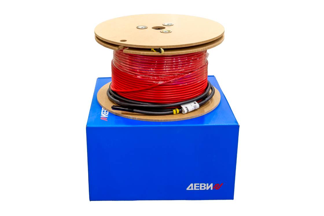 ДЕВИ Flex-10T нагревательный кабель 1900 Вт 230 В 190 м